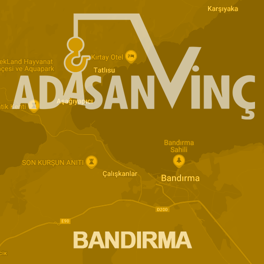 bandırma Vinc kiralama